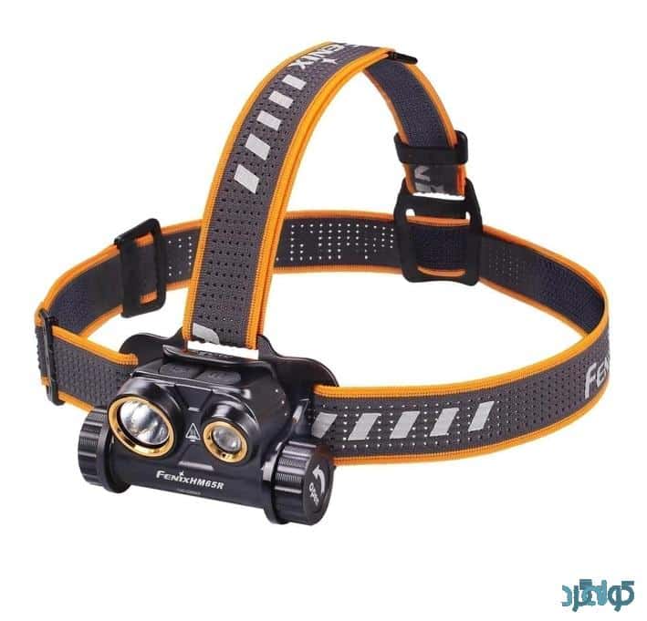 هدلامپ ضد اب فنیکس 1400 لومن مدل HM65R شارژی FENIX HM65R RECHARGEABLE 1400L HEADLAMP