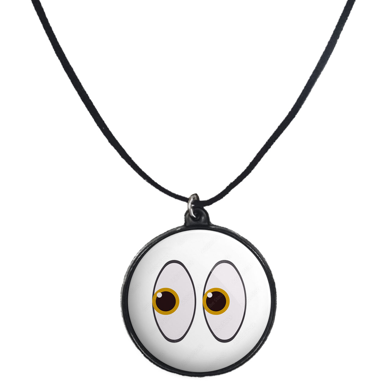 گردنبند پرمانه طرح ایموجی کد pmb.31556 مدل دو طرفه