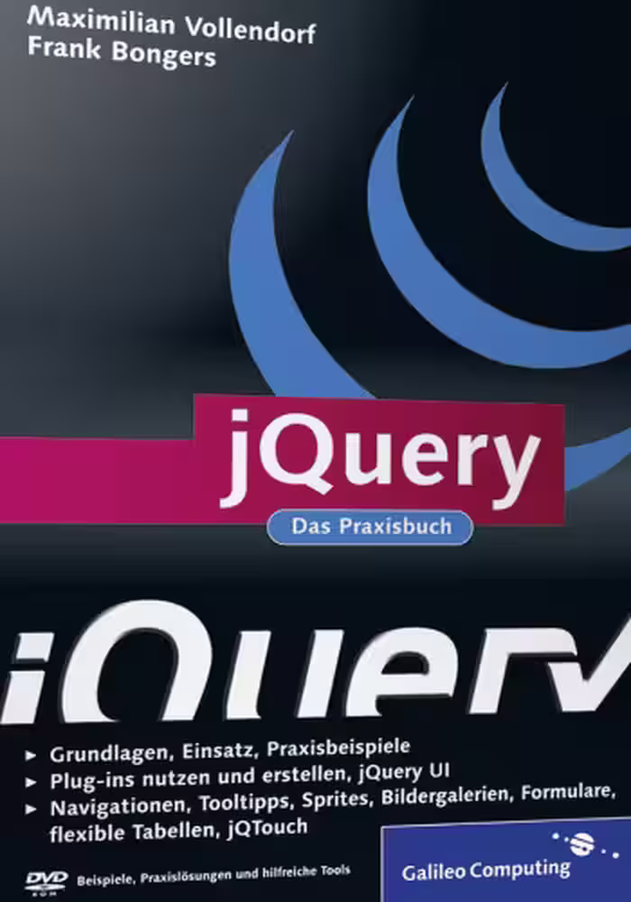 خرید و دانلود نسخه کامل کتاب jQuery: Das Praxisbuch
