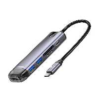 هاب USB-C مک دودو 6 پورت مدل HU-7740