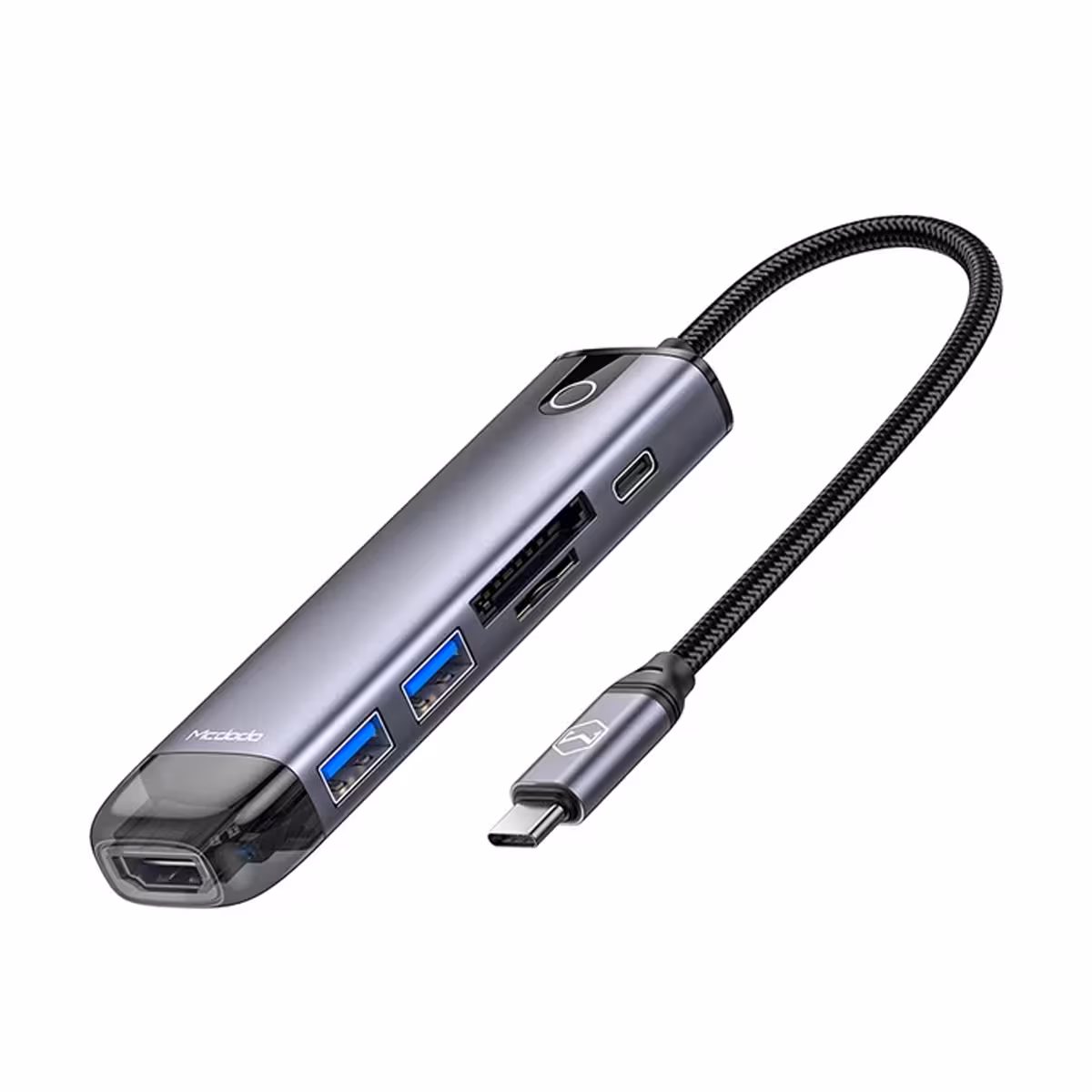 هاب USB-C مک دودو 6 پورت مدل HU-7740