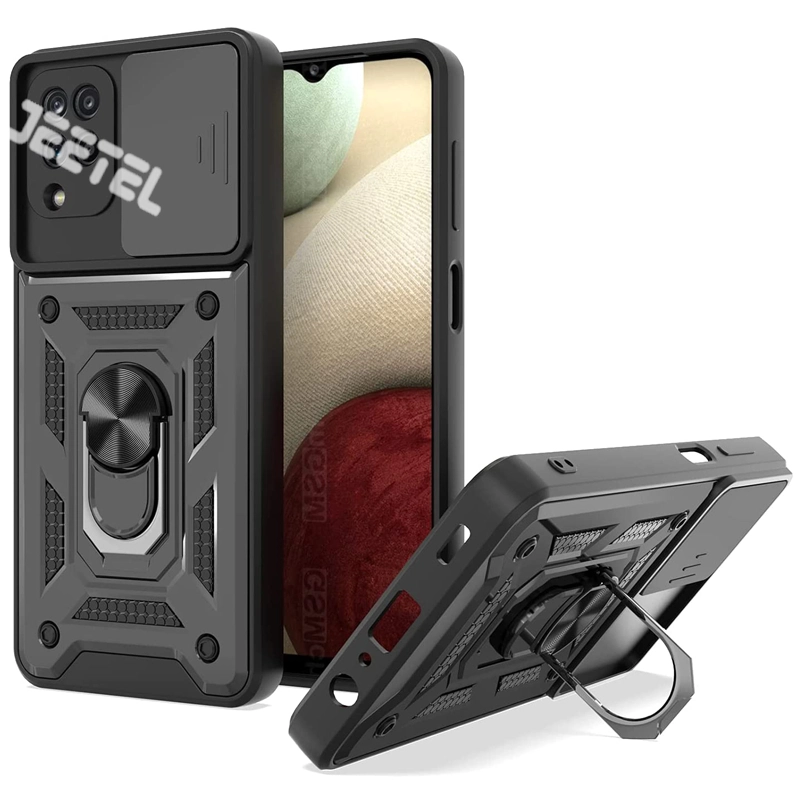 قاب کشویی بتمنی مدل آهنربایی هولدردار برای گوشی Samsung Galaxy A22 4G / M32 4G طرح اسلاید آرمور