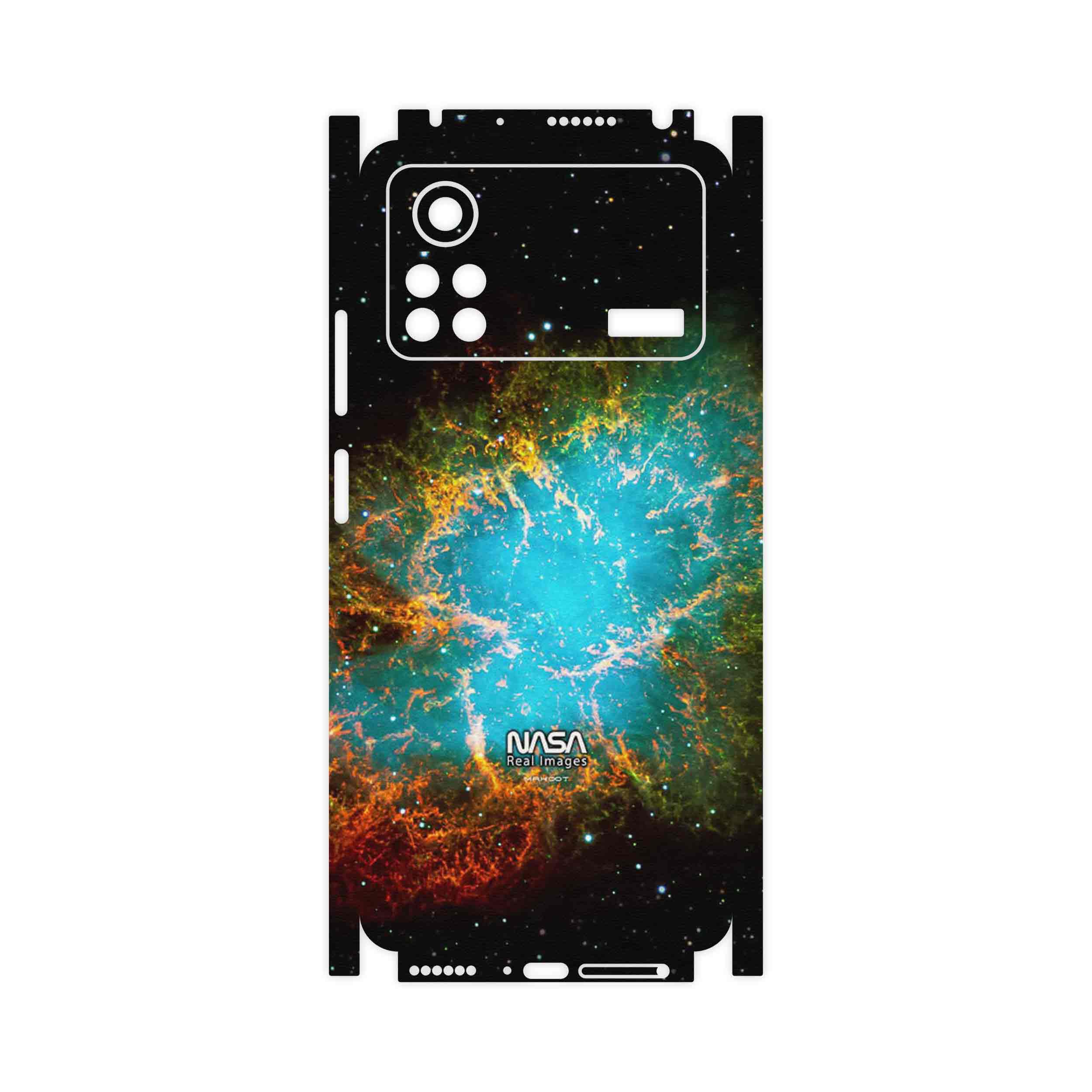 برچسب پوششی ماهوت مدل Universe b NASA 9-FullSkin مناسب برای گوشی موبایل شیائومی Poco X4 Pro 5G