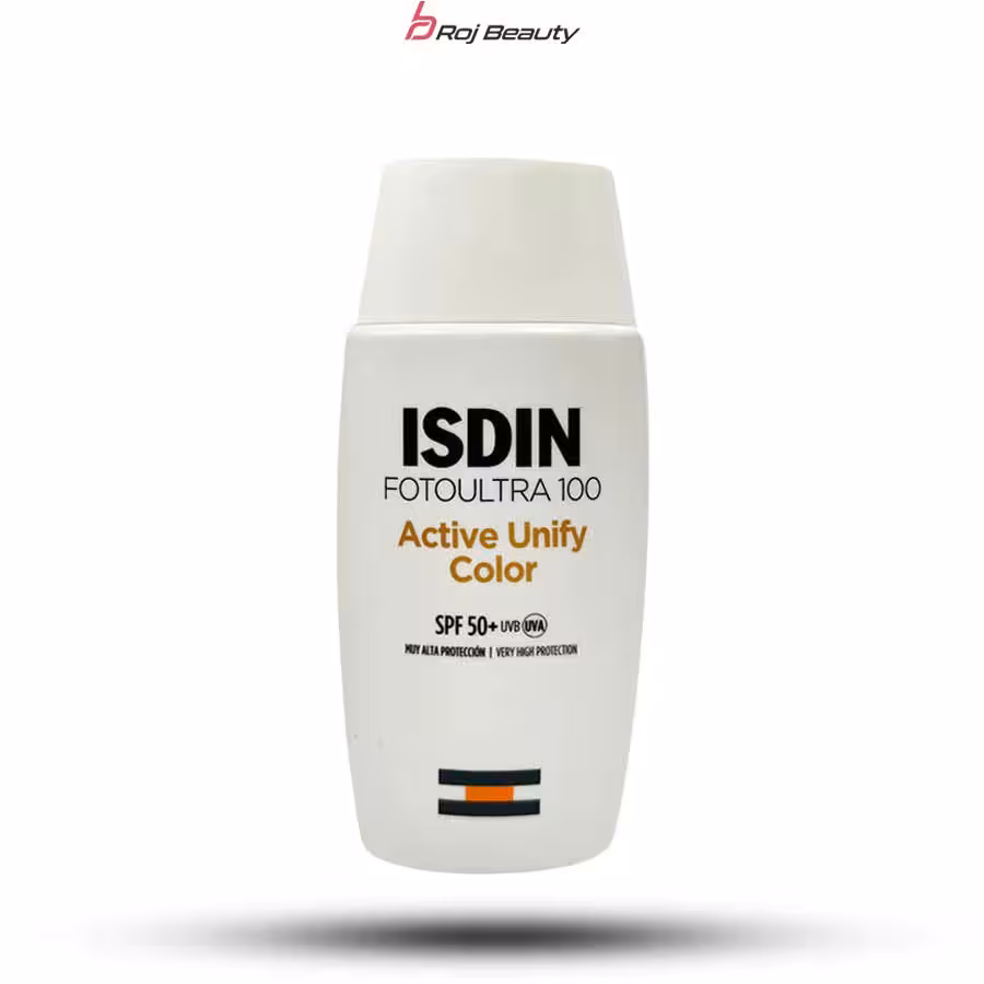 ضد آفتاب اکتیو یونیفای ایزدین رنگی ISDIN active unify color SPF50