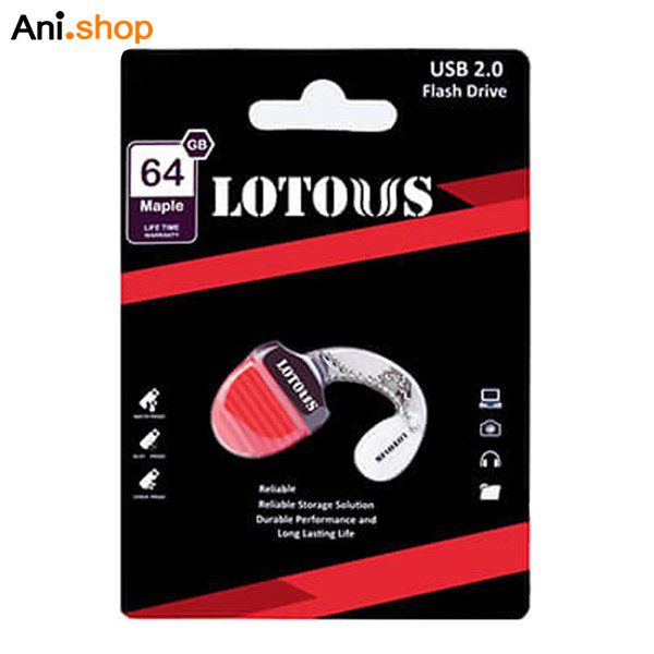 فلش 64گیگ لوتوس مدل MAPLE کد 1057