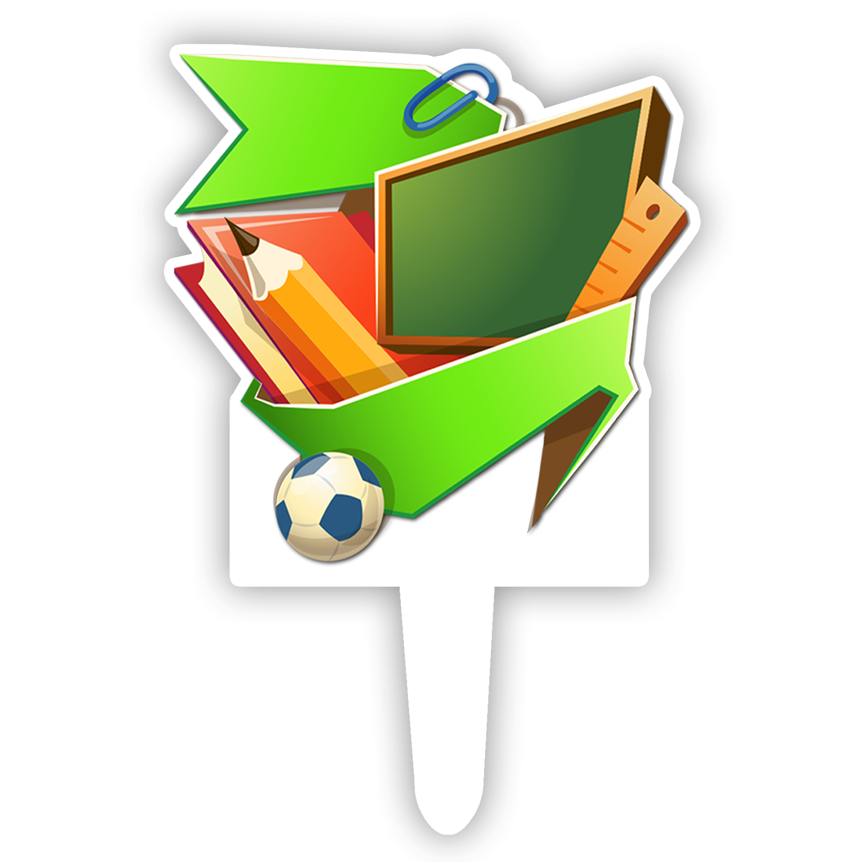  تاپر کیک طرح جشن الفبا کد R277