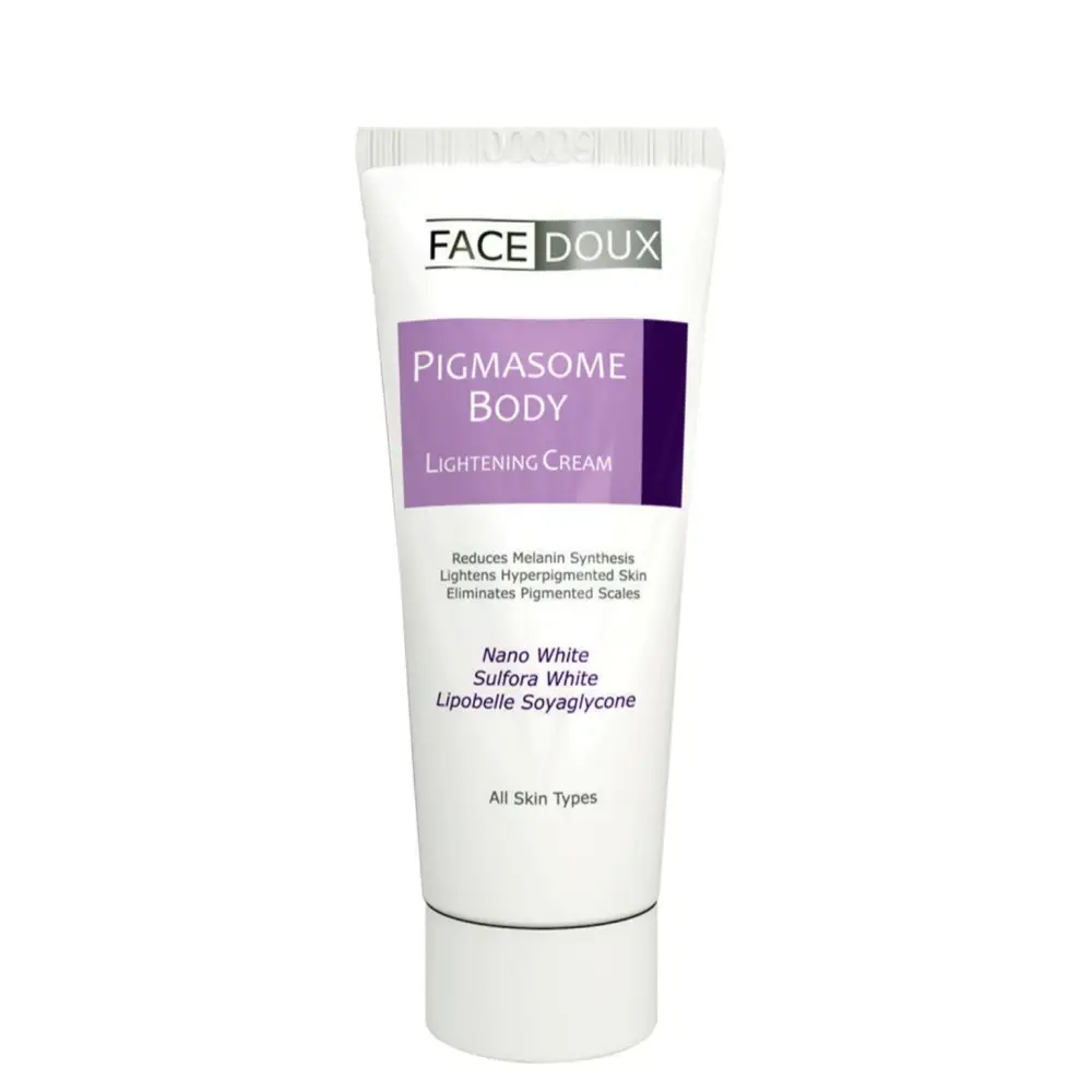 کرم روشن کننده بدن پیگمازوم فیس دوکس 75 میلی لیتر