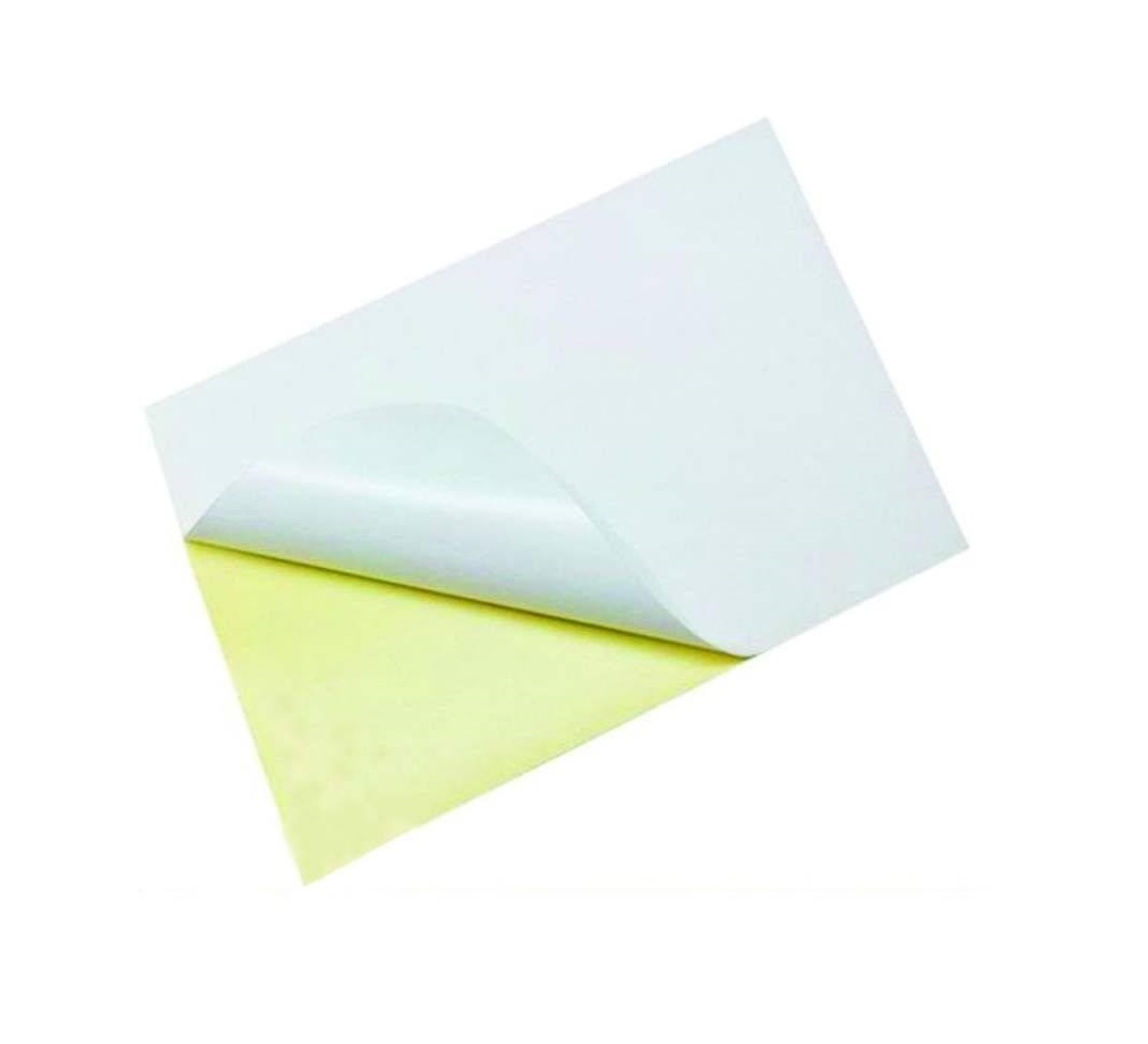 بسته کاغذ 100 عددی پشت چسبدار مات سایز A4