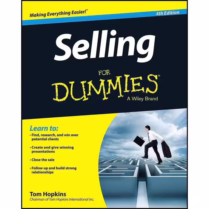 کتاب زبان اصلی Selling For Dummies اثر Tom Hopkins