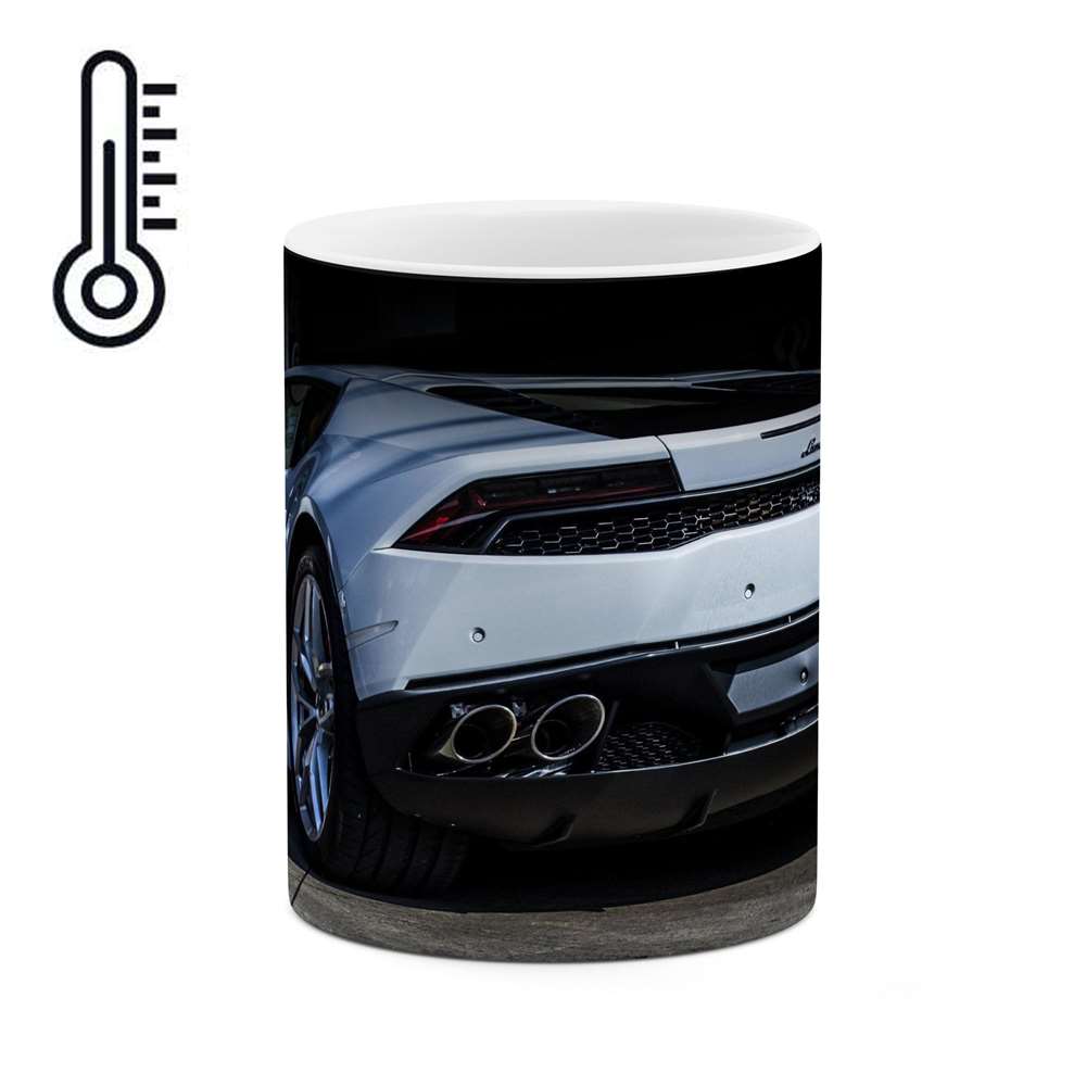 ماگ حرارتی طرح ماشین lamborghini huracan مدل mgph15567