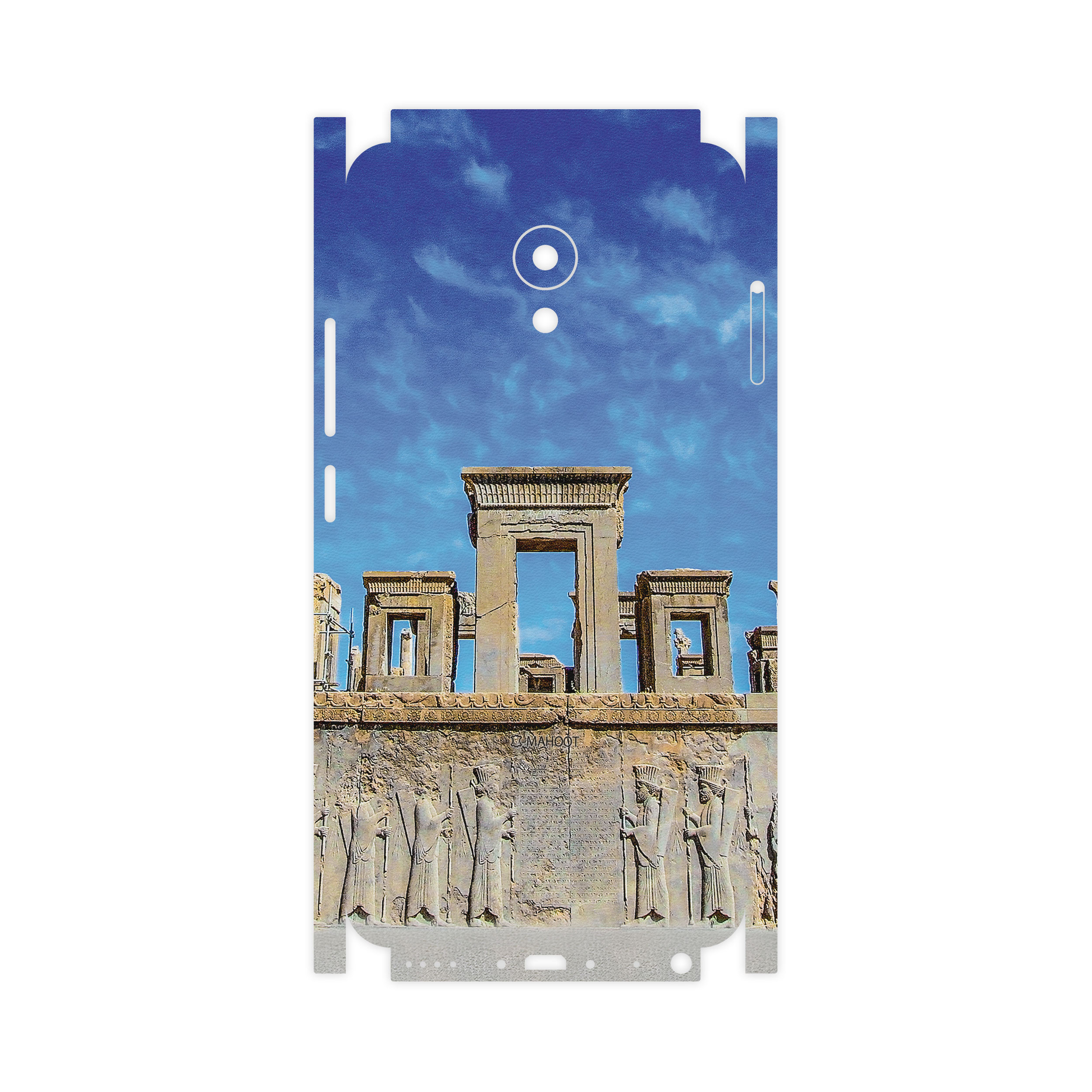 برچسب پوششی ماهوت مدل TAKHT-e-JAMSHID-FullSkin مناسب برای گوشی موبایل میزو M5