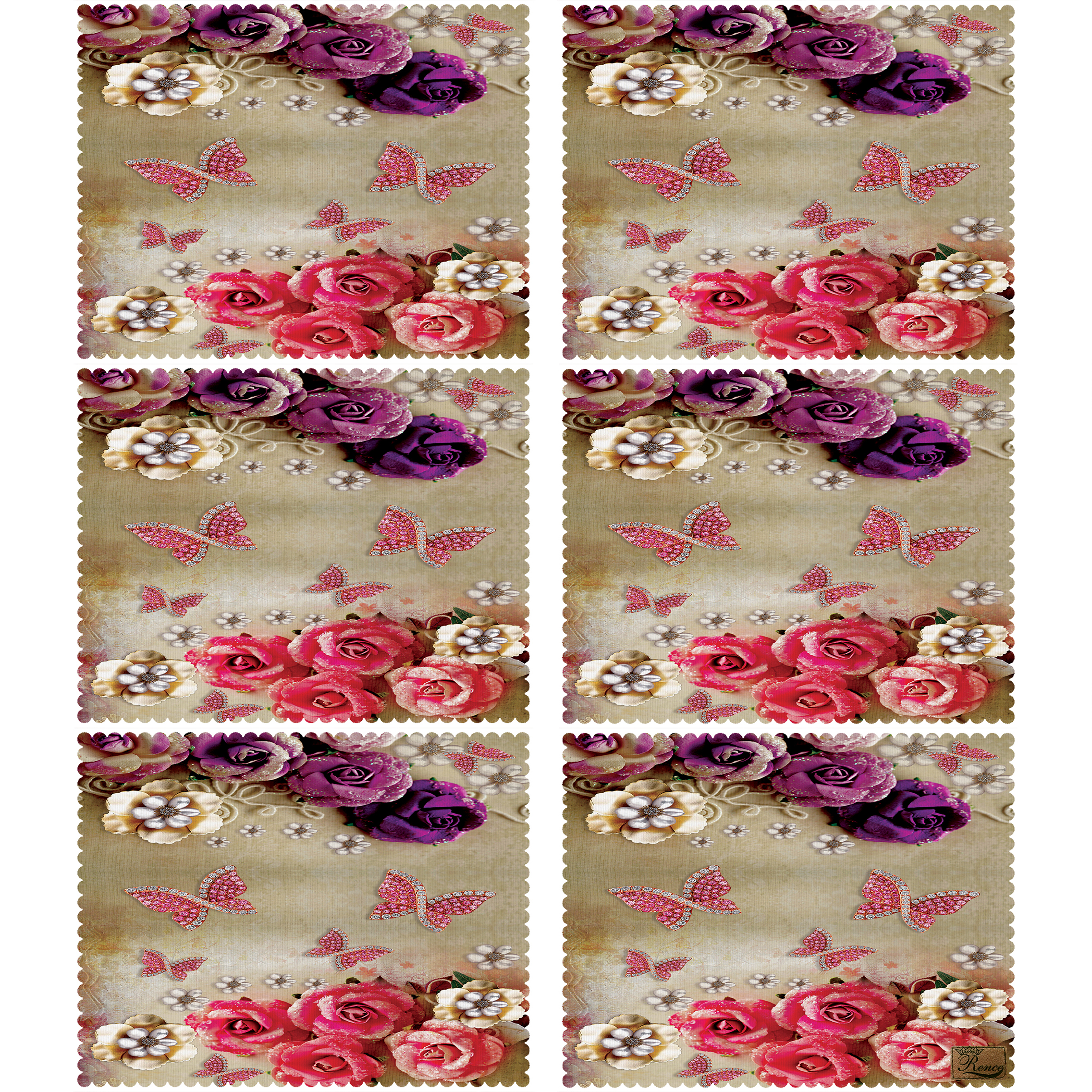 زیربشقابی رنس مدل U3-42818 بسته 6 عددی