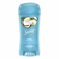ژل شفاف ضد تعریق زنانه سکرت مدل COCONUT وزن 73 گرم