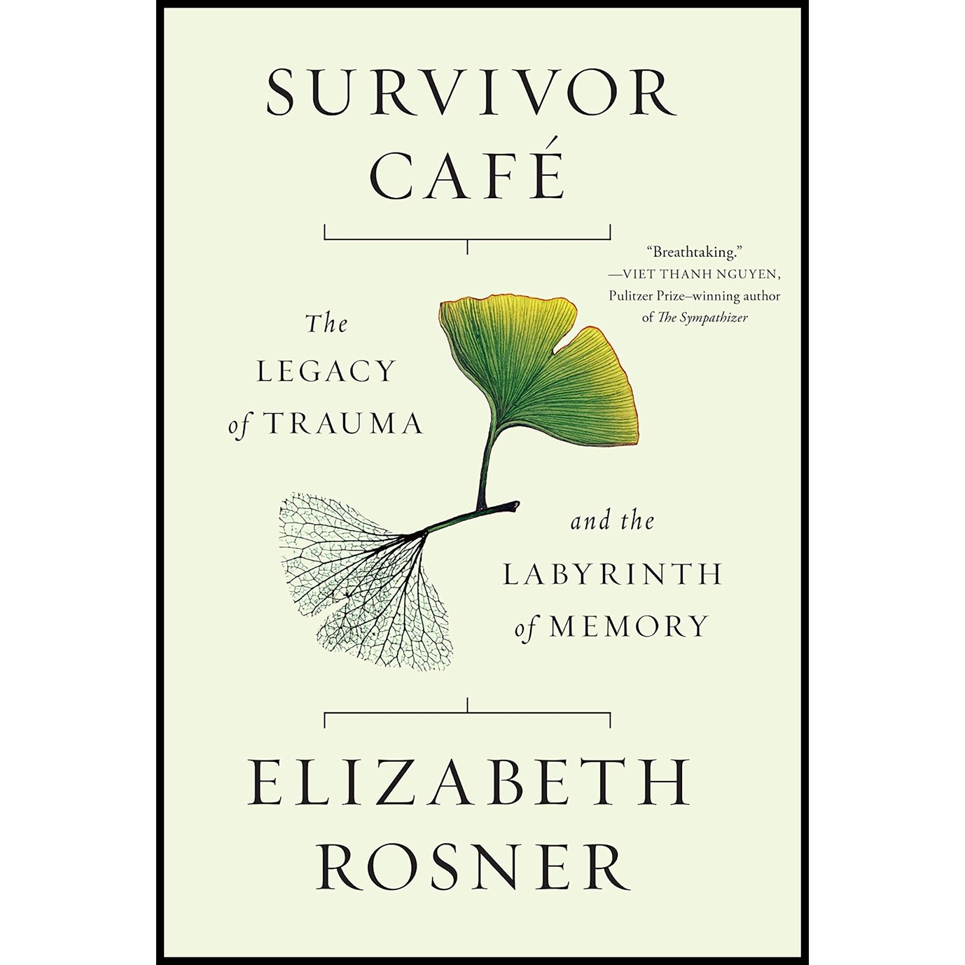 کتاب Survivor Café اثر Elizabeth Rosner انتشارات Counterpoint