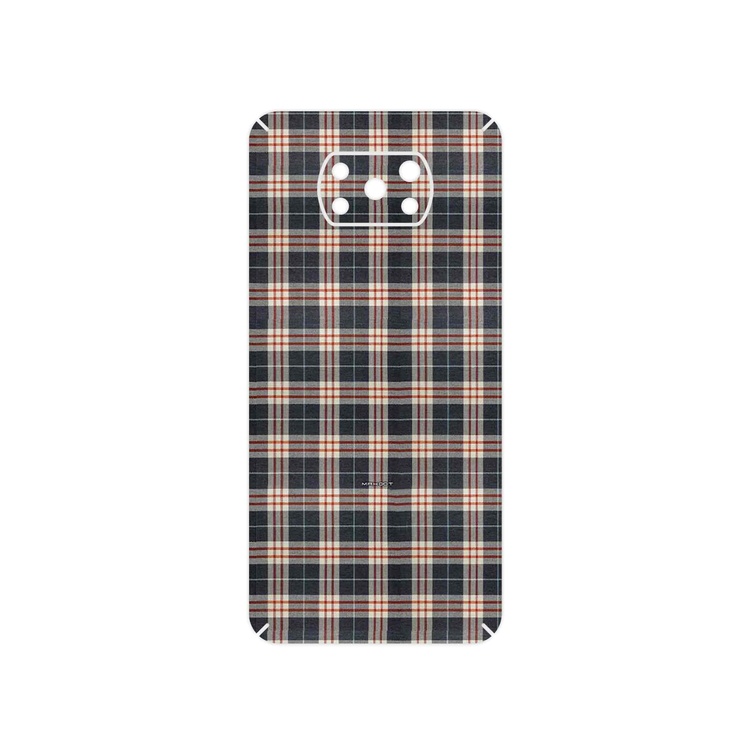 برچسب پوششی ماهوت مدل Fabric Texture 5 مناسب برای گوشی موبایل شیائومی Poco X3 NFC