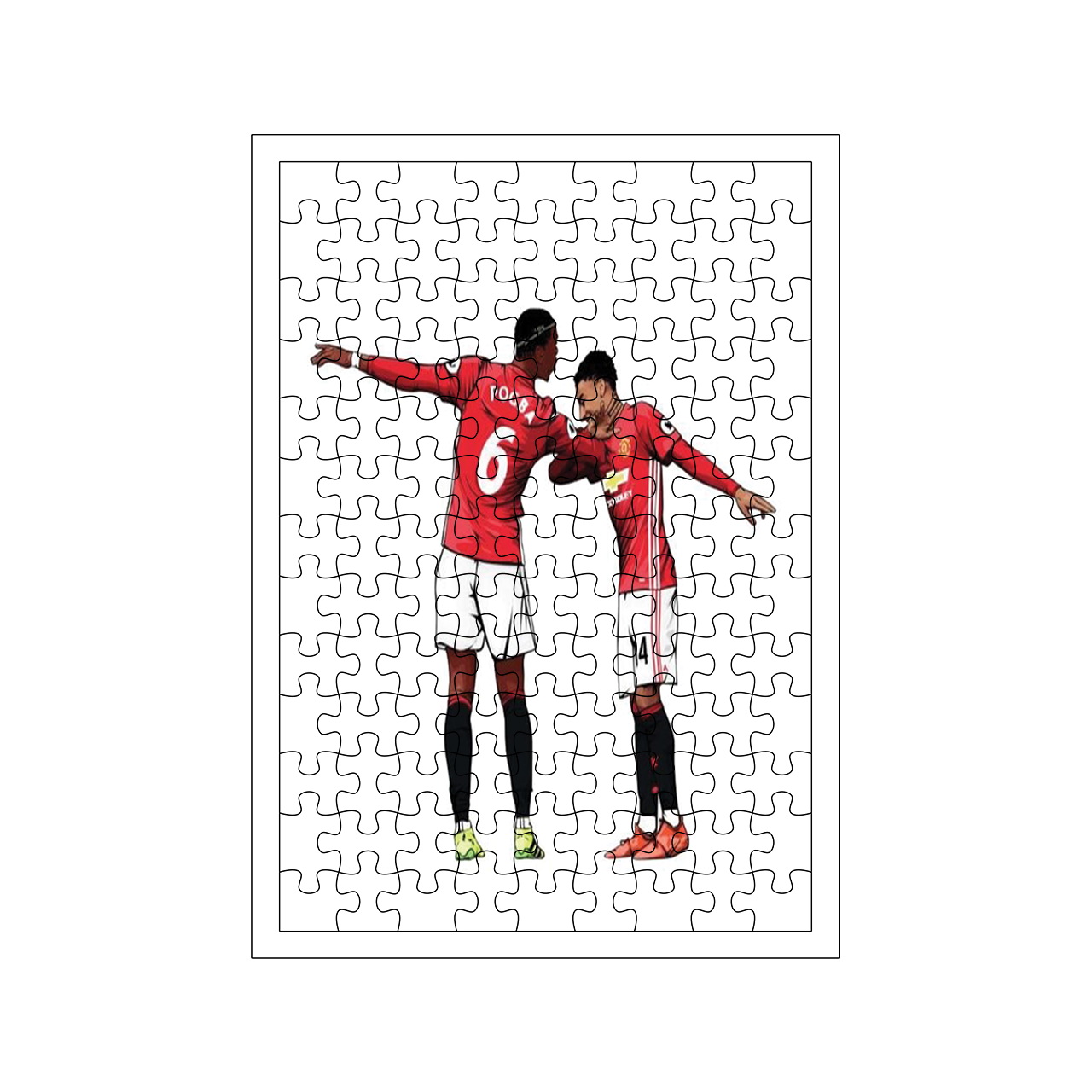 پازل 117 تکه مدل ورزشی کد 319