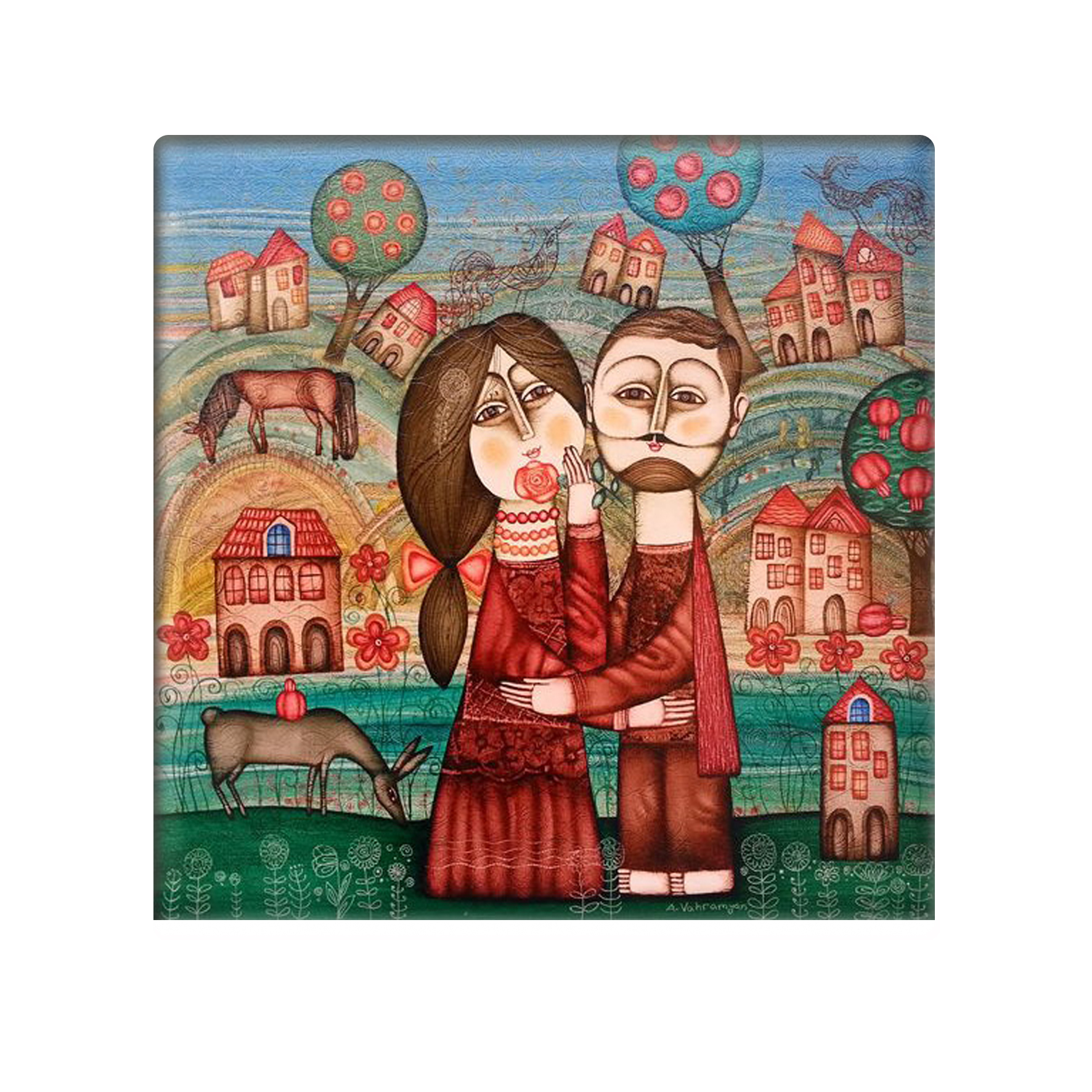 کاشی مدل KH کد 52