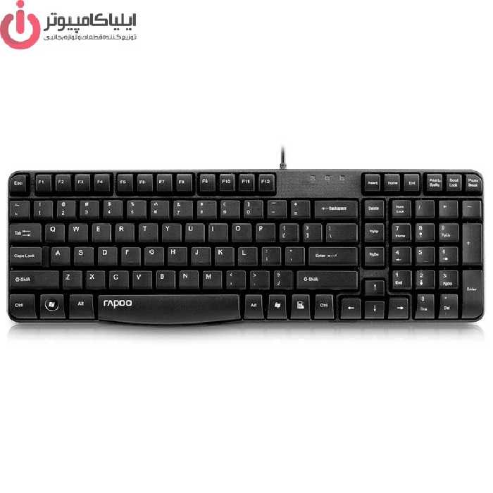 کیبورد سیم‌دار رپو مدل RAPOO N2400