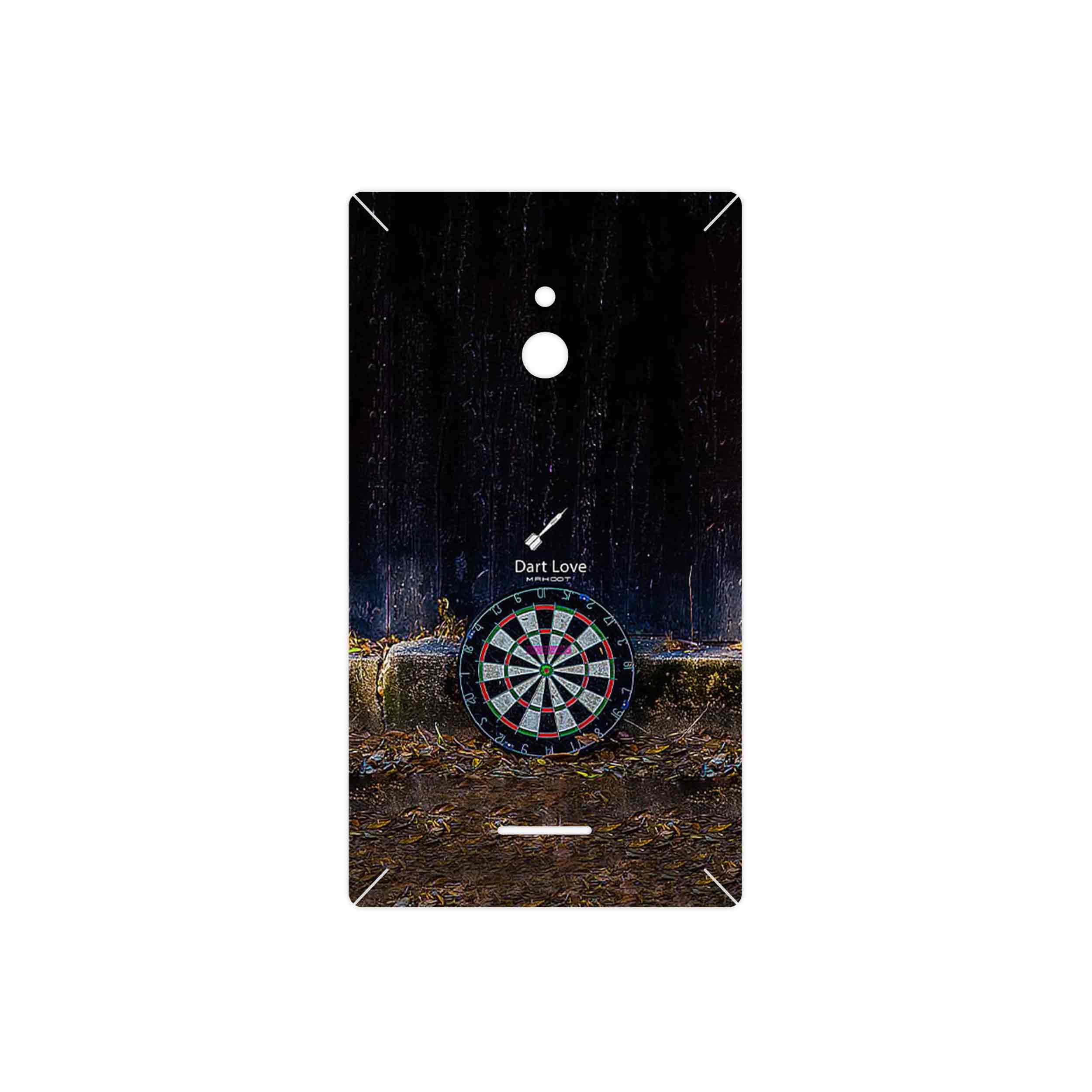 برچسب پوششی ماهوت مدل Dart مناسب برای گوشی موبایل نوکیا XL