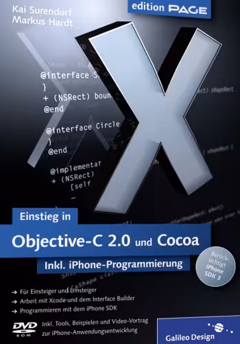 خرید و دانلود نسخه کامل کتاب Einstieg in Objective-C 2.0 und Cocoa (inkl. iPhone-Programmierung mit dem SDK 3)