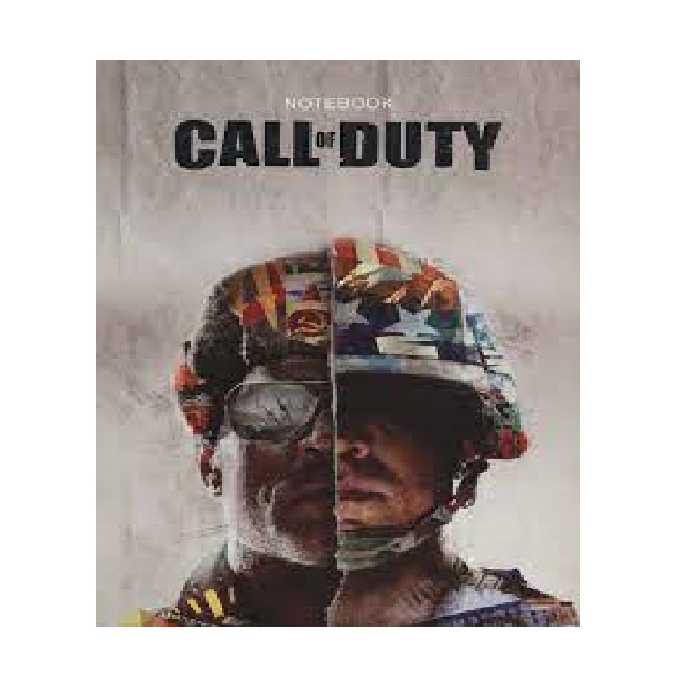 دفتر یادداشت همیشه مدل CALL OF DUTY کد 426