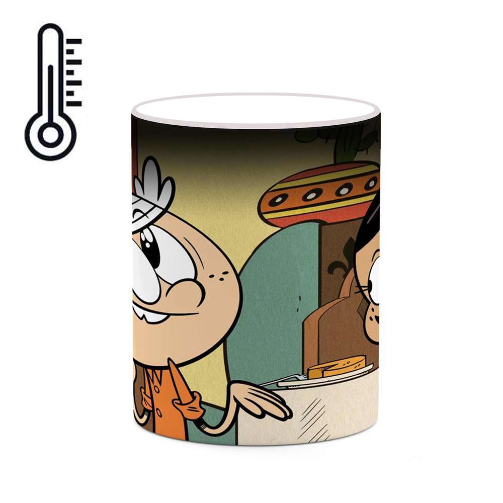 ماگ حرارتی کاکتی طرح کارتون The Loud House مدل mgh23442