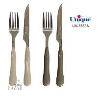 کارد و چنگال دسته دایموند یونیک کد 5855A