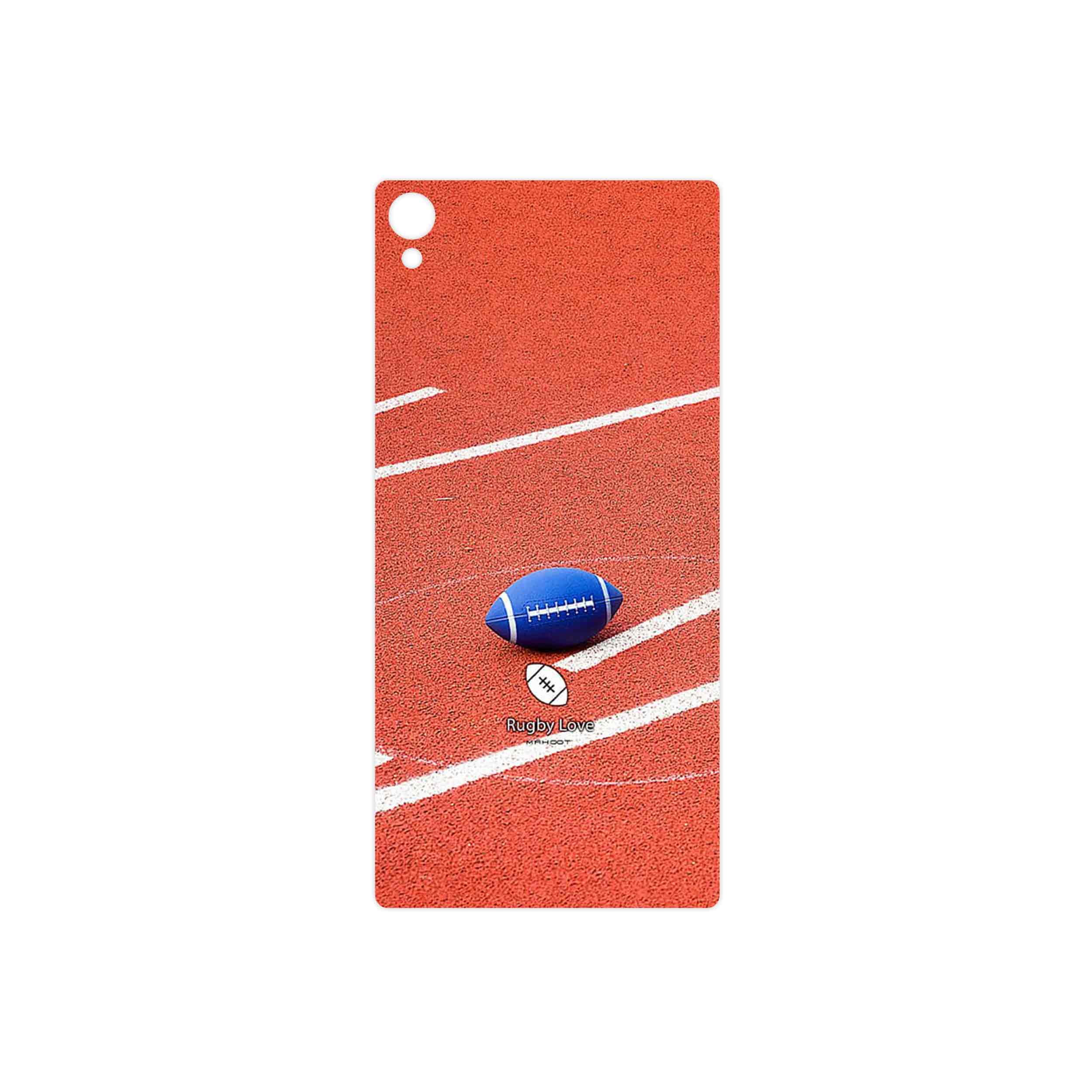 برچسب پوششی ماهوت مدل Rugby football مناسب برای گوشی موبایل سونی Xperia Z3