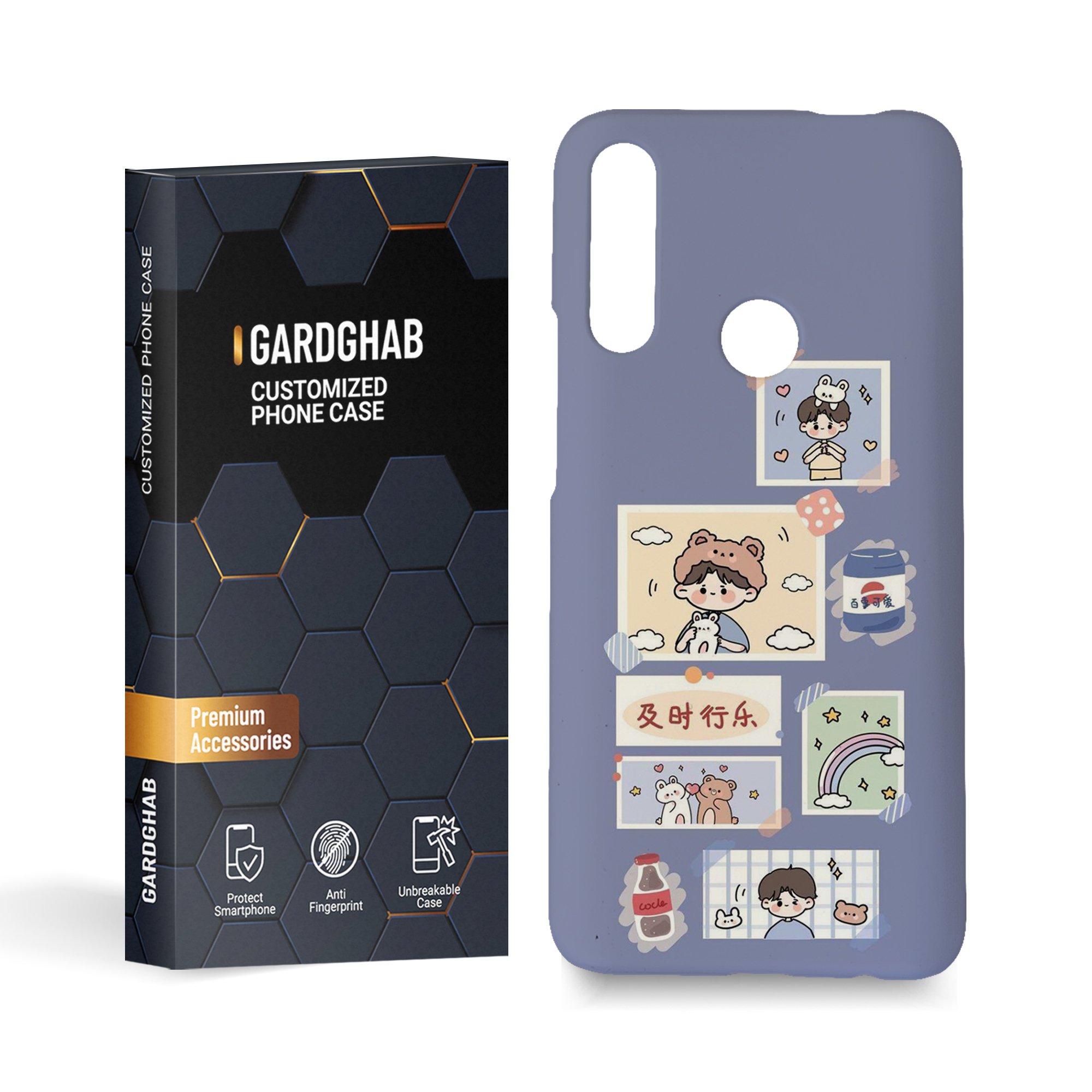  کاور گارد قاب مدل فانتزی مناسب برای گوشی موبایل هوآوی y9 prime 2019