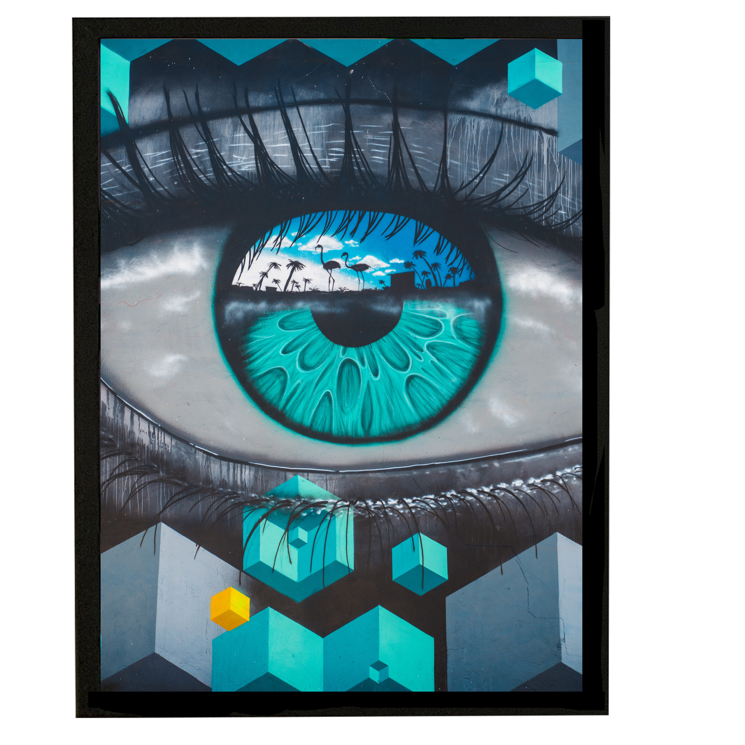 تابلو طرح چشم کد 215106w1