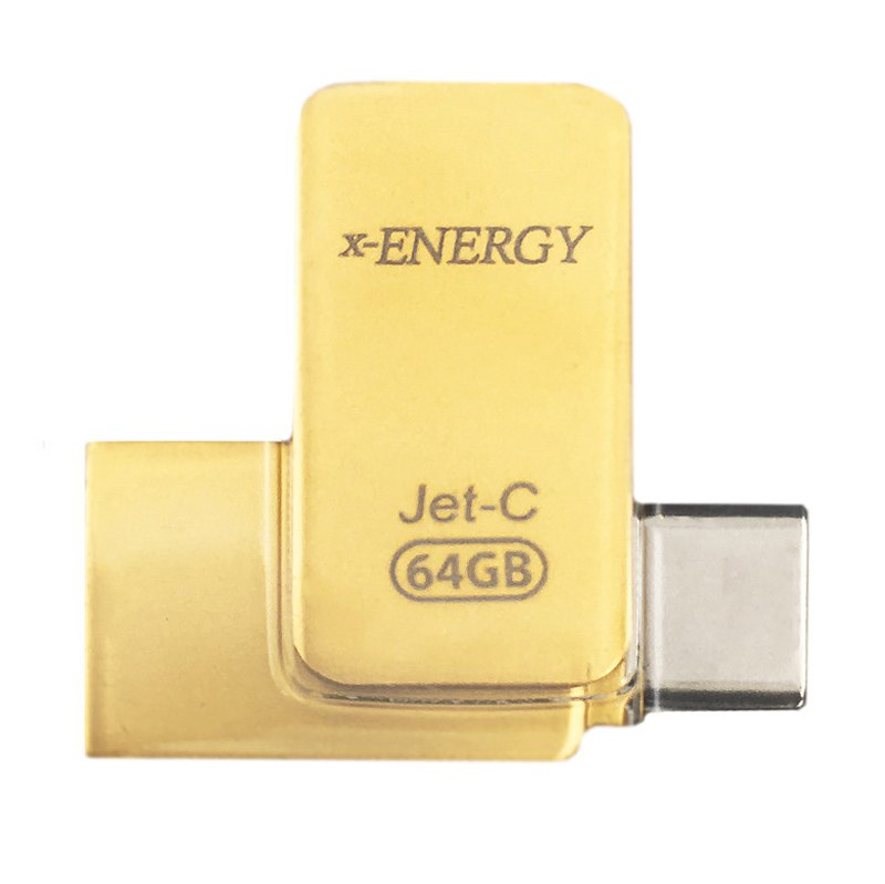 فلش 64 گیگ ایکس-انرژی X-Energy Jet-C OTG Type-C USB3.0 ( گارانتی مادام العمر )