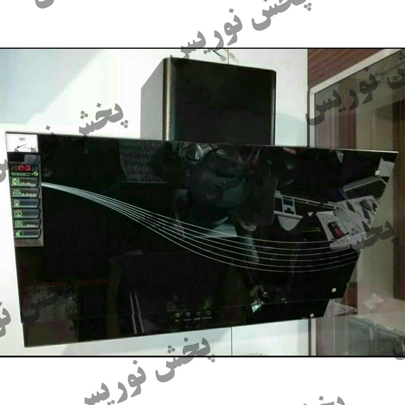 هود آشپزخانه مورب لمسی کنترلی نوریس مدل پادنزا