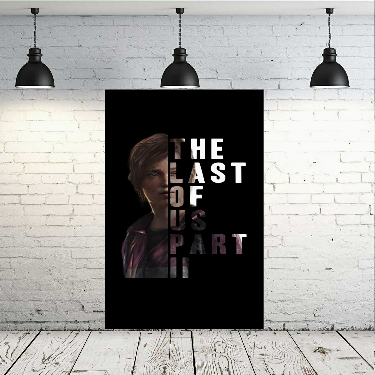 تابلو بوم طرح گیم THE LAST OF US II مدل SDB2520