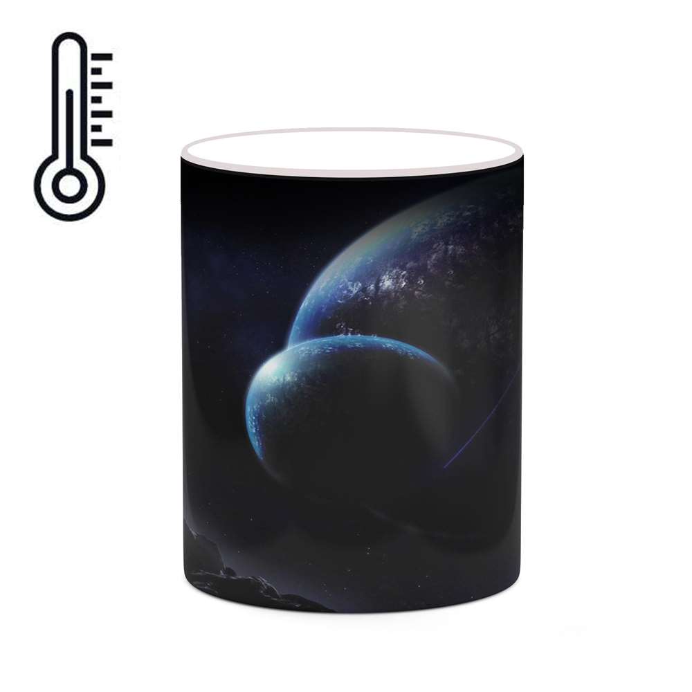 ماگ حرارتی کاکتی طرح فضا و کهکشان مدل mgh20240