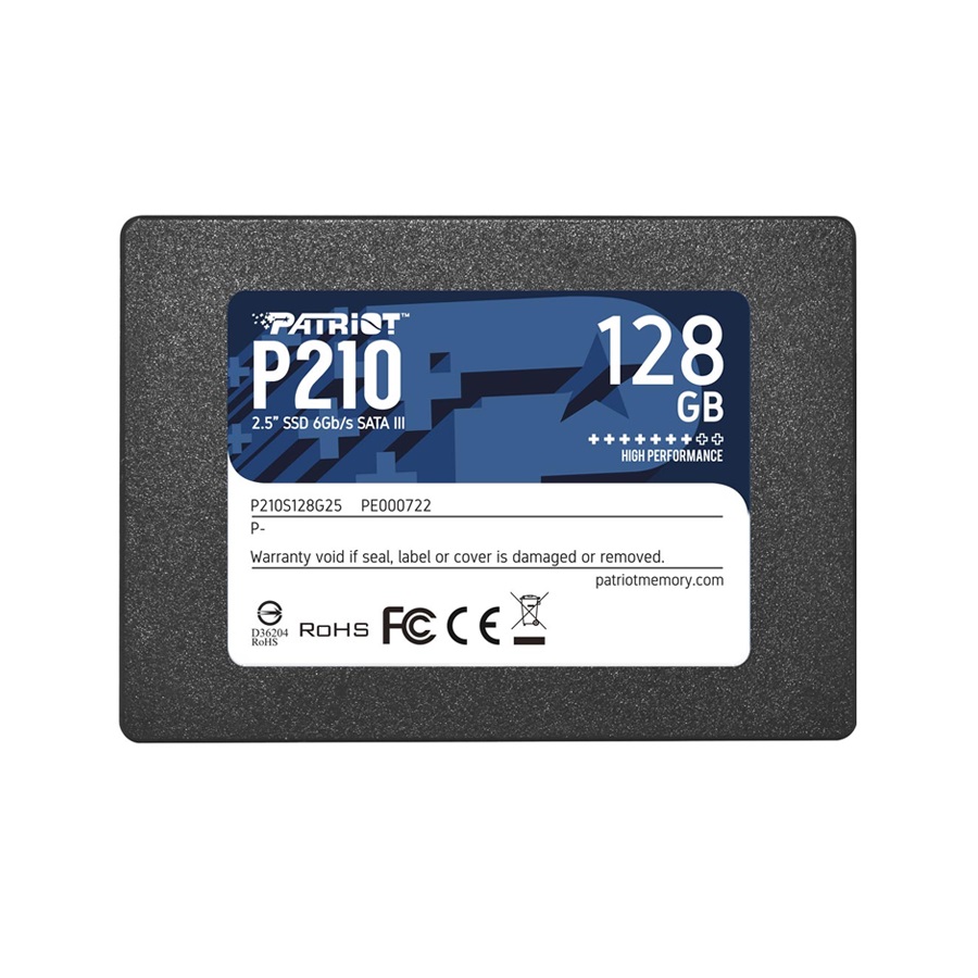 هارد اس اس دی اینترنال پتریوت مدل P210 ظرفیت 128 گیگابایت