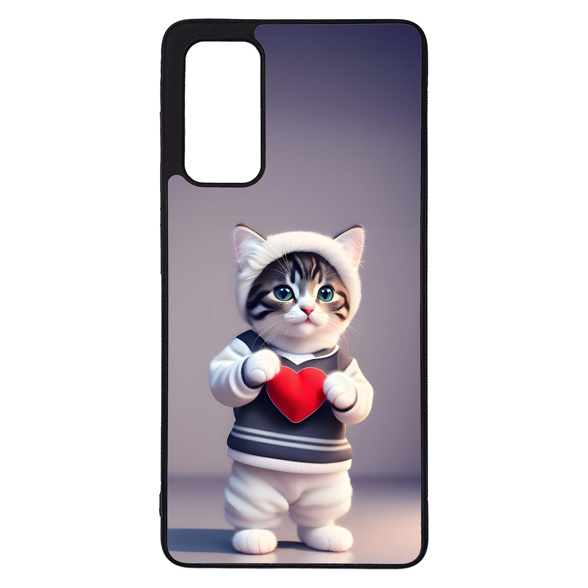 کاور طرح بچه گربه کد G-153 مناسب برای گوشی موبایل سامسونگ Galaxy S20 FE | دیجی قاب دونی