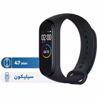 ساعت هوشمند شیائومی مدل  MI BAND 6 حسگر ضربان قلب، محاسبه سطح اکسیژن خون، بند سیلیکونی | کالا مکس
