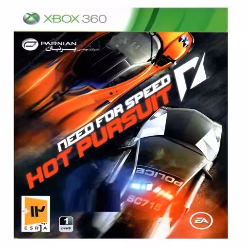 بازی Need for Speed hot pursuit مخصوص x-box 360 نشر پرنیان
