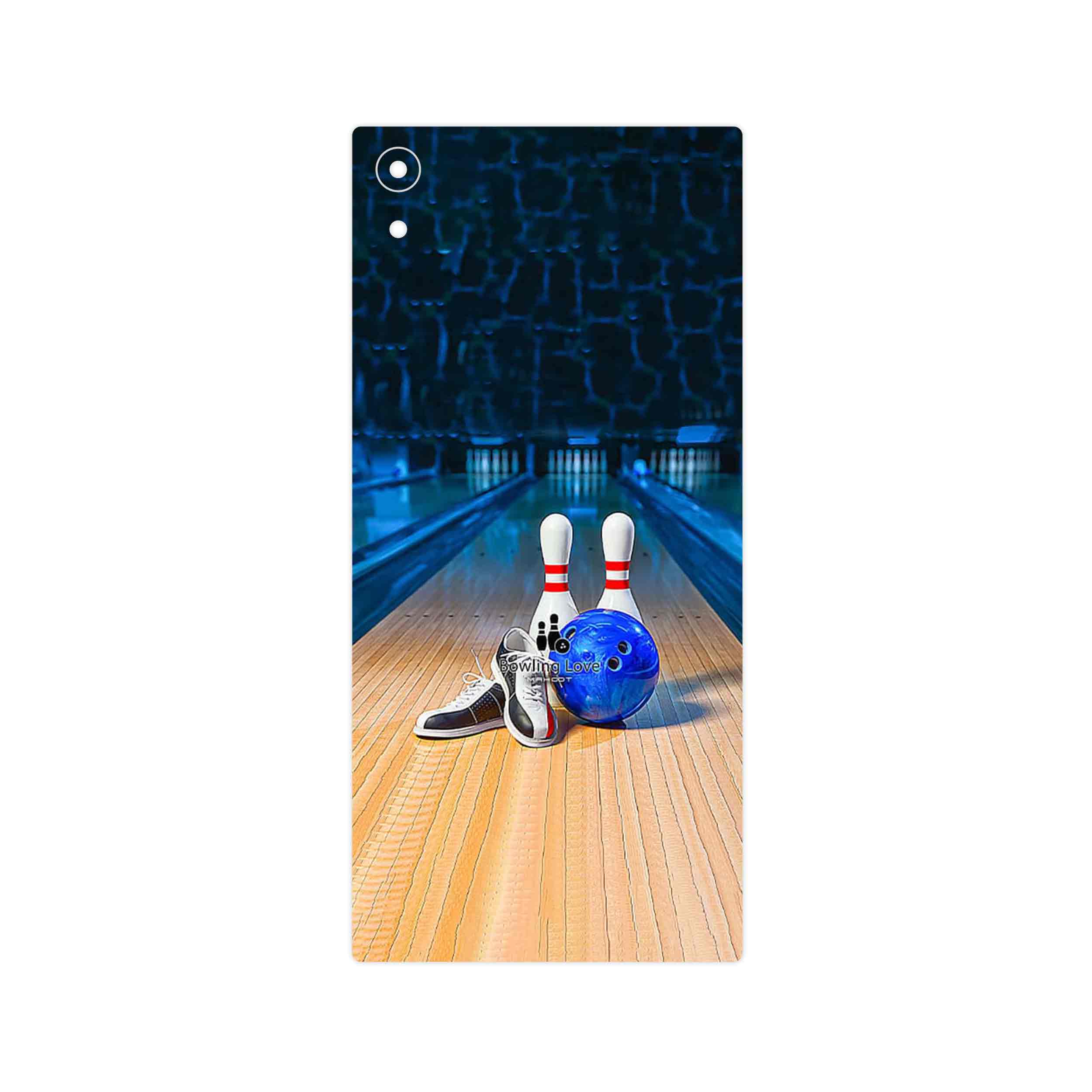 برچسب پوششی ماهوت مدل Bowling مناسب برای گوشی موبایل سونی Xperia XA1 Ultra