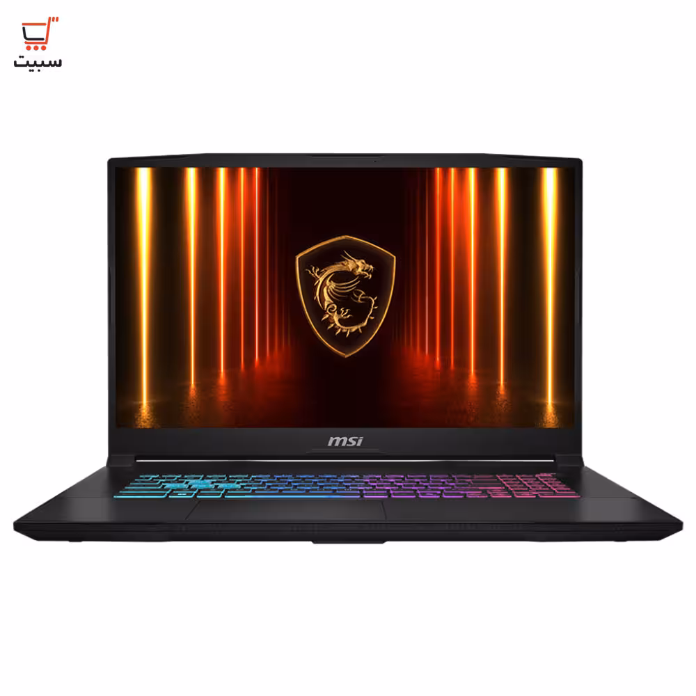 لپ تاپ 17.3 اینچی گیمینگ ام اس آی مدل Katana 17 HX B14WGK i9 14900HX 32G 2T SSD 8G RTX 5070 QHD