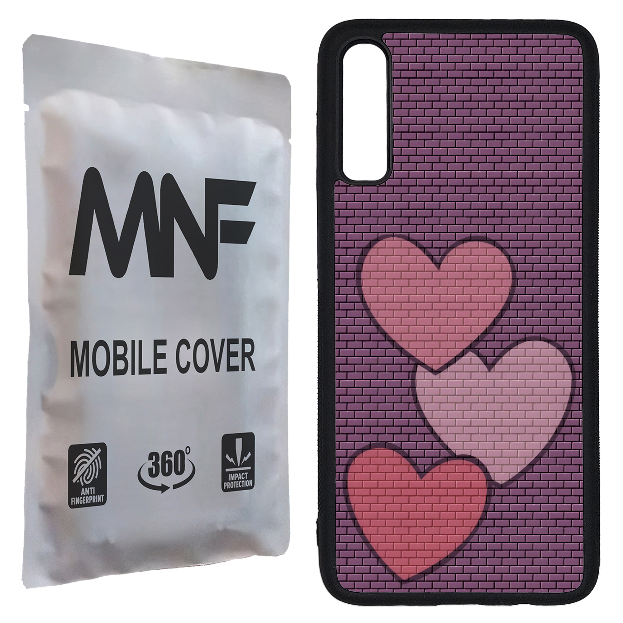 کاور ام ان اف طرح دیوار قلبی کد P-017 مناسب برای گوشی موبایل سامسونگ Galaxy A70 / A70s
