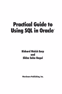 خرید و دانلود نسخه کامل کتاب Practical Guide to Using SQL in Oracle