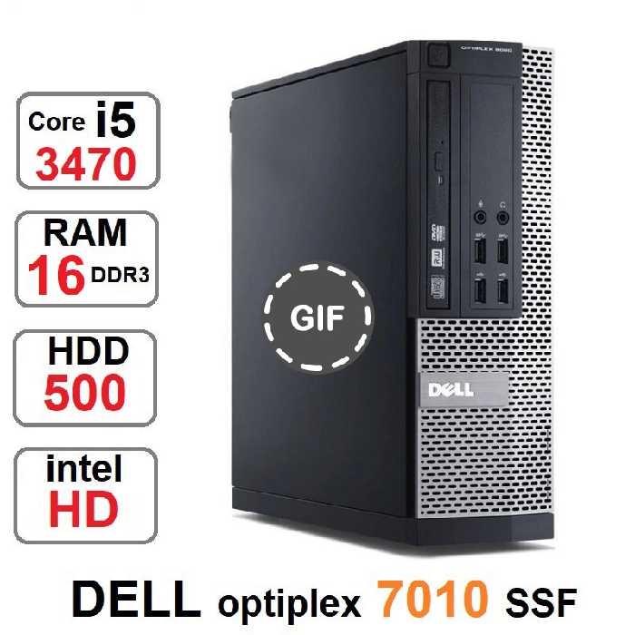 مینی کیس DELL OPTIPLEX 7010 SFF Core i5 3470 رم 16