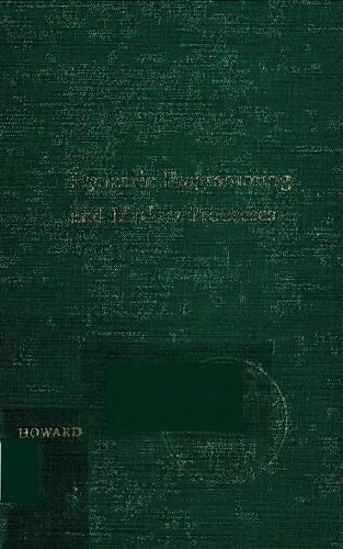 خرید و دانلود نسخه کامل کتاب Dynamic programming and Markov processes
