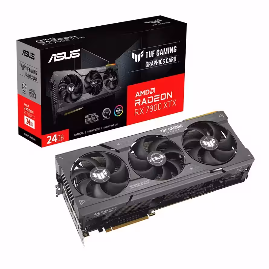 کارت گرافیک ایسوس TUF Gaming Radeon RX 7900 XTX 24GB GDDR6