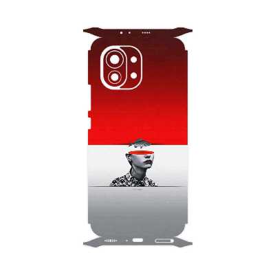 برچسب پوششی ماهوت مدل Collage of surreal Portrait of Women 1-FullSkin مناسب برای گوشی موبایل شیائومی Mi 11 5G