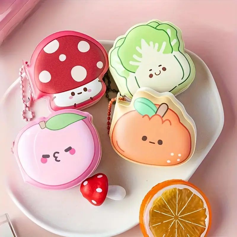 مینی دفترچه یادداشت اسکوییشی طرح میوه و سبزیجات