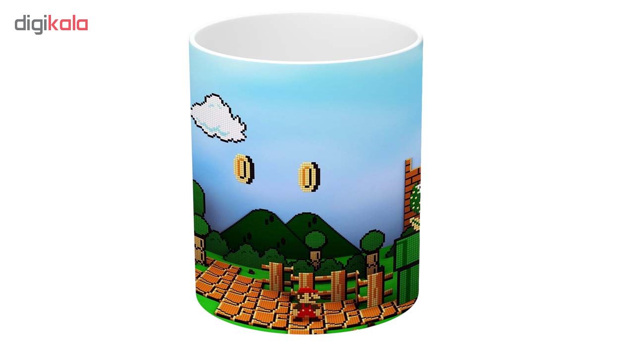 ماگ طرح super mario world مدل NI1173