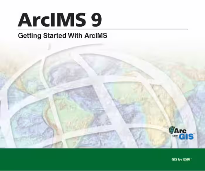 خرید و دانلود نسخه کامل کتاب Getting Started With ArcIMS