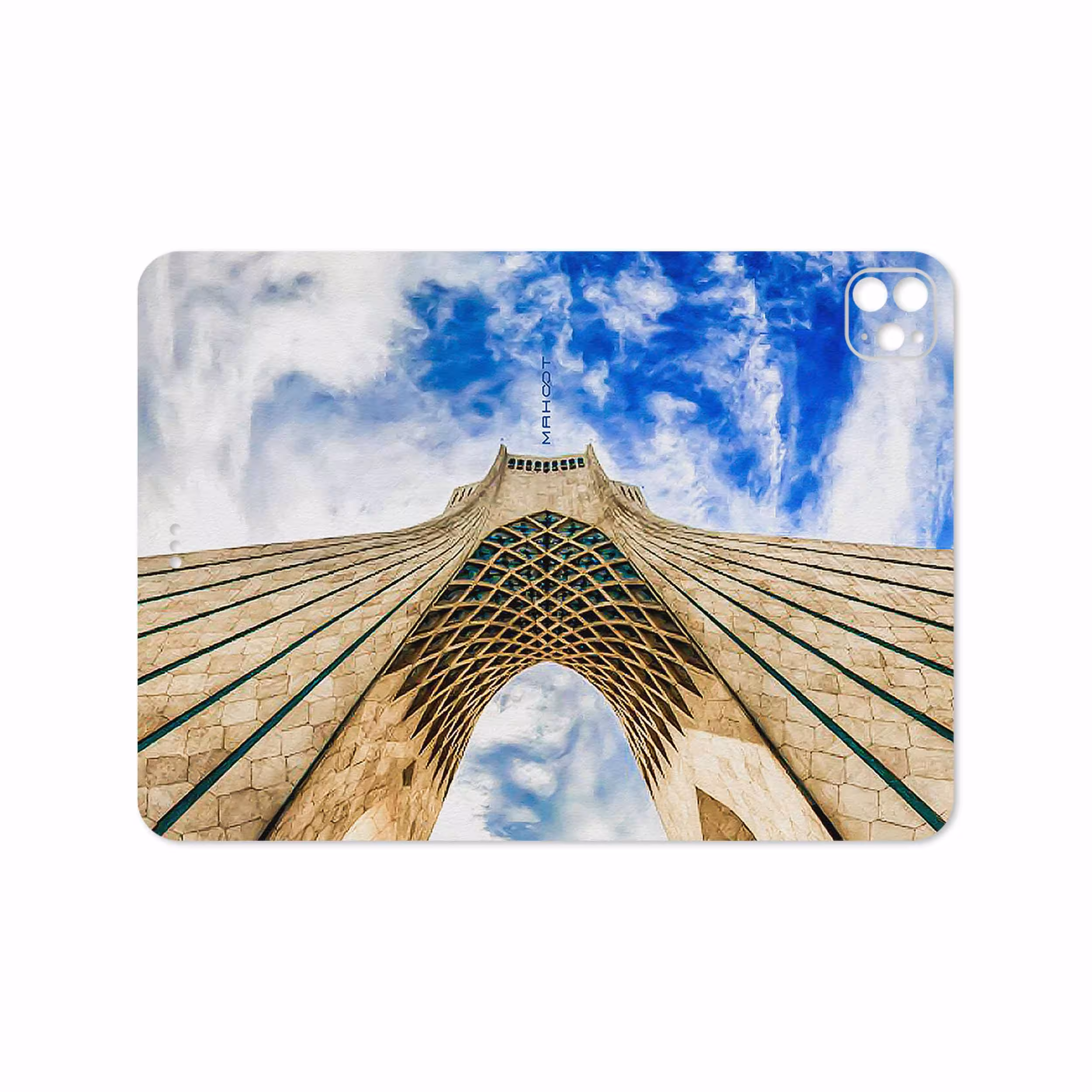 برچسب پوششی ماهوت مدل AZADI-Tower مناسب برای تبلت اپل iPad Pro 11 (GEN 2) 2020 A2231